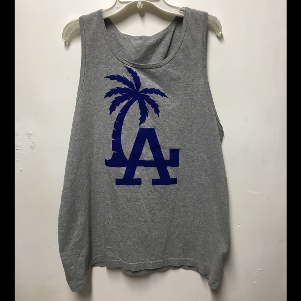 LA Men’s Gray 2XL 𝚃𝚊𝚗𝚔 Top